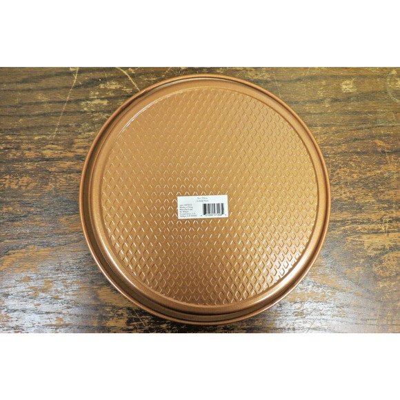 Copper Cake Pans - 2 Unused Pans 9 Inches Diameter - Picture 4 of 5